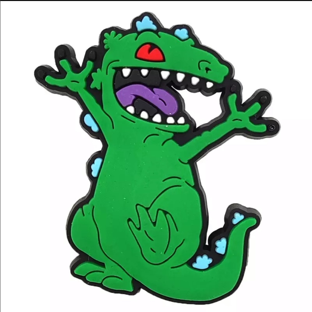 Rugrats Croc Charms | Reptar